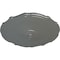 Ekena Millwork Pompeii Ceiling Medallion (Fits Canopies up to 2"), Hand-Painted Silver, 18 7/8"OD x 1 1/2"P CM18POSLS - alternate 3